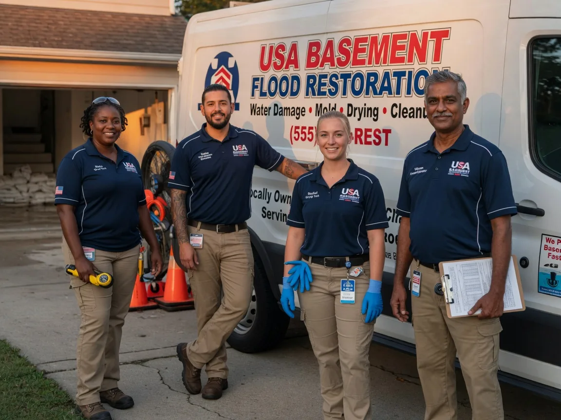 Basement Flood Cleanup company in Lucien, OK